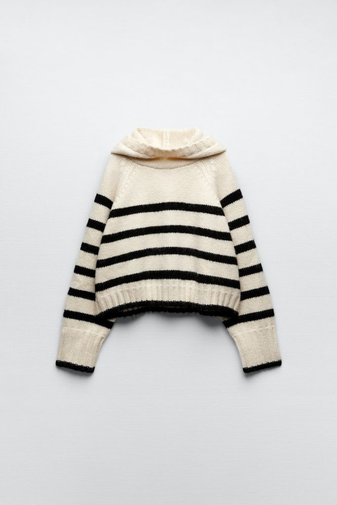 Zara Striped Wool Sweater