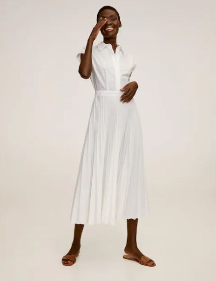mango white dress 2
