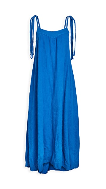 national ltd blue dress