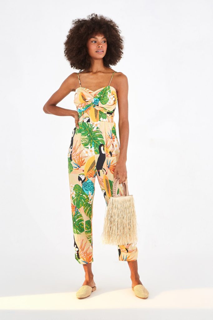 Beach Palm Jumpsuit