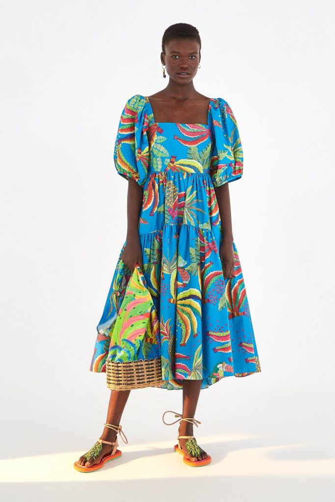 Farm de rio banana midi dress 1