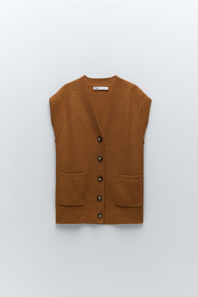 knitwear vest