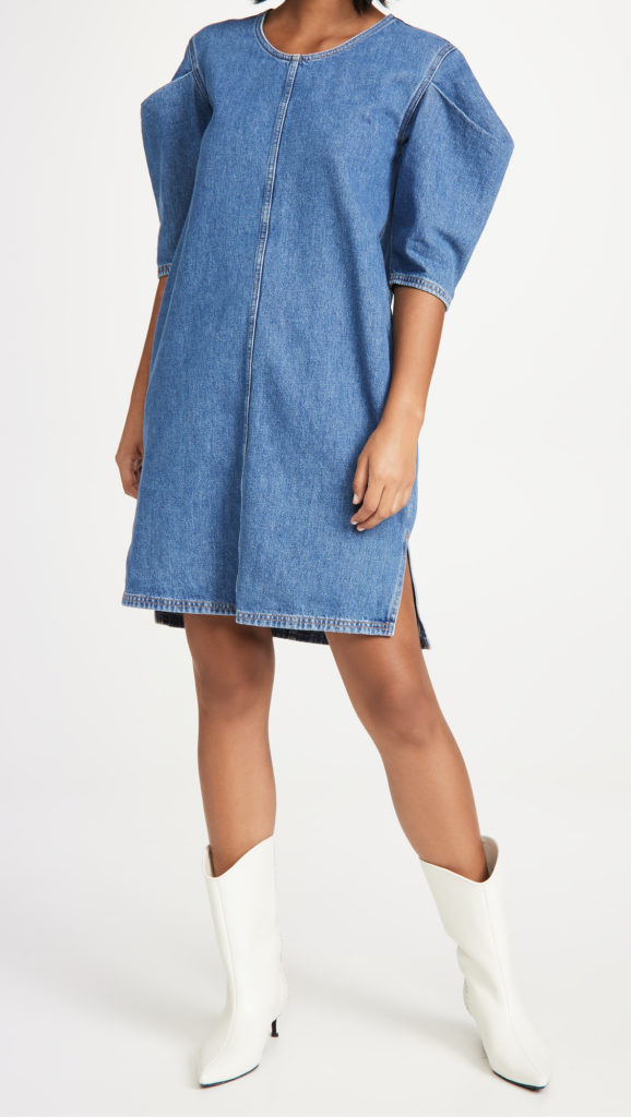 mmg maison margella denim dress