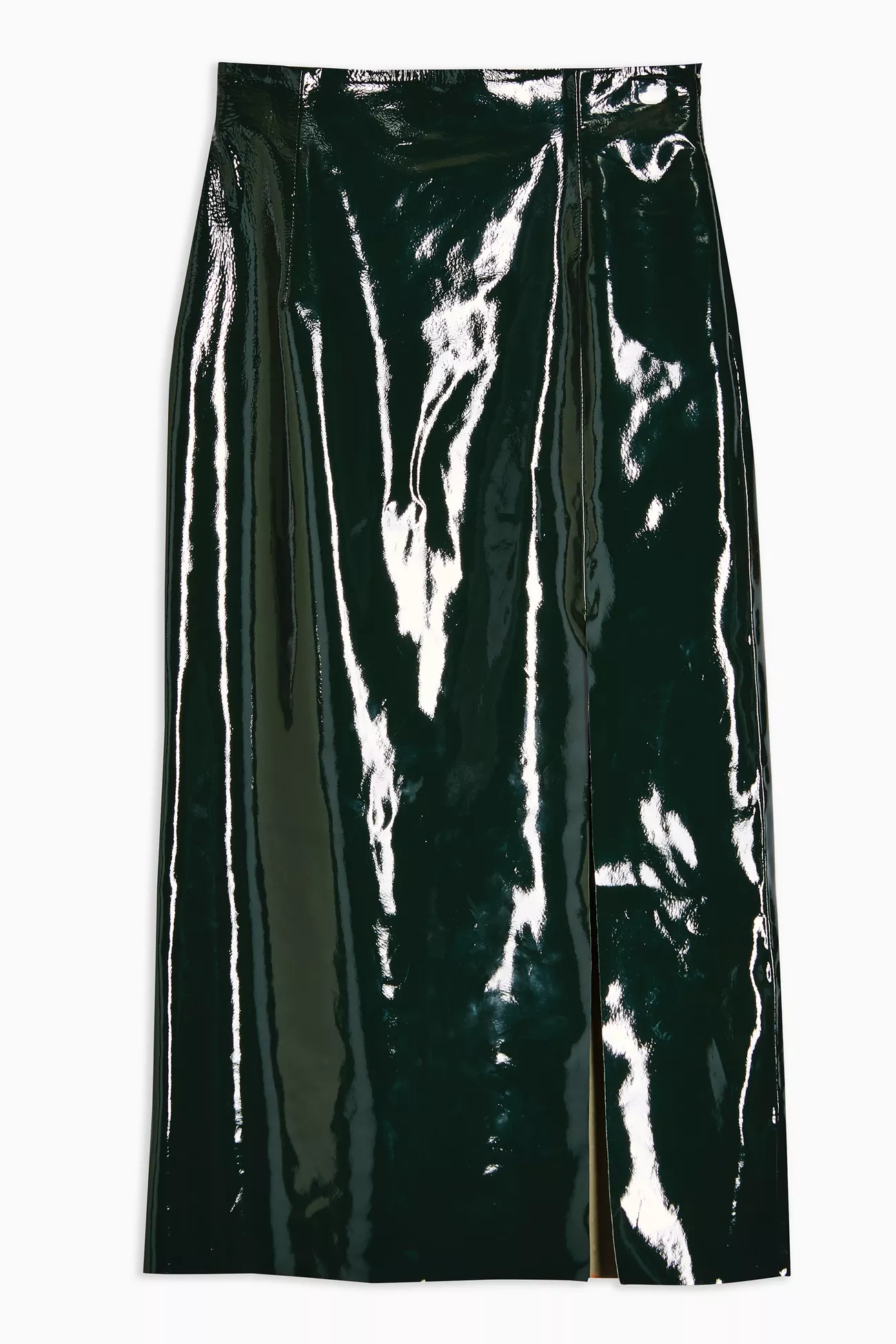 patent leather shirt topshop