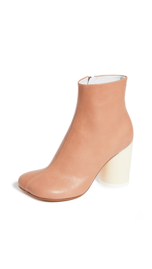 square toe ankle boots