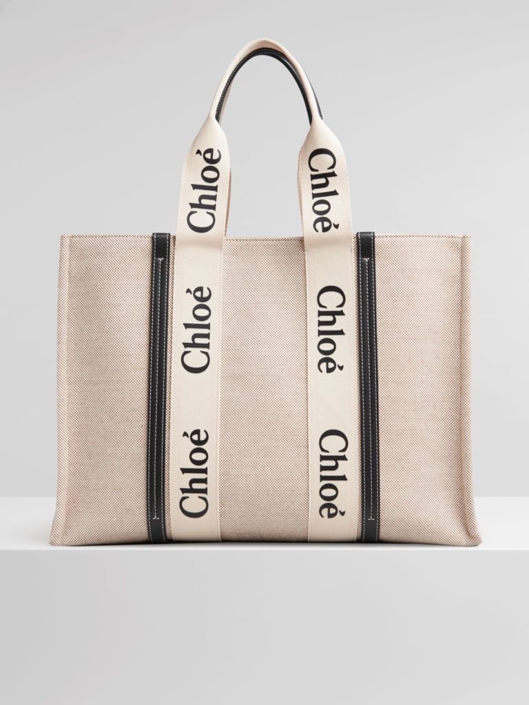 Chloe large woody tote bag