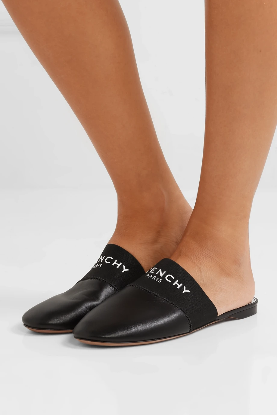 Givenchy logo print slippers