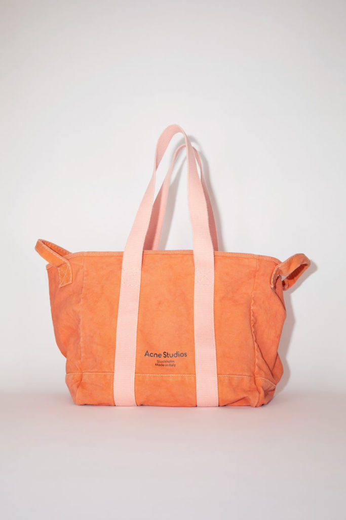 acne studios webbotte tote bag