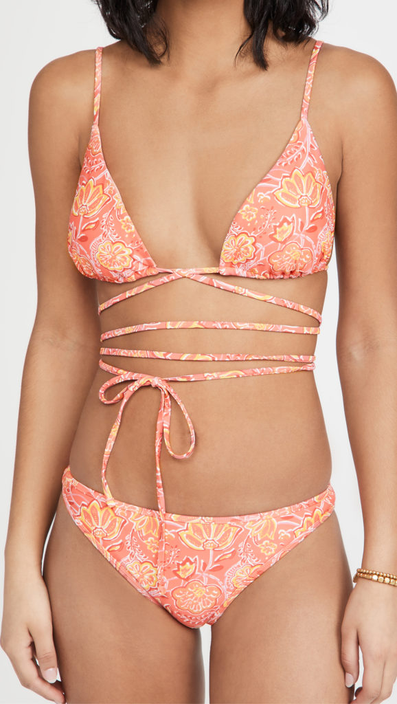 Ramy Brook Printed Hendrix Bikini Top