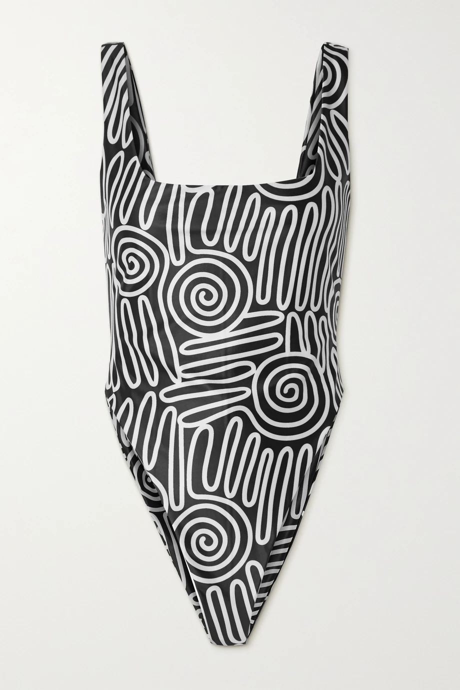 Mara Hoffman net sustain idalia printed recycled swimsuit