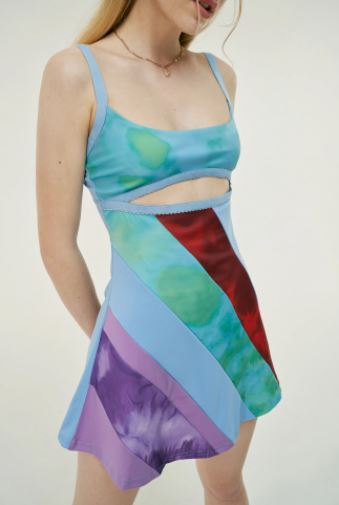 Shop Cider Mult Color Cutout Dress