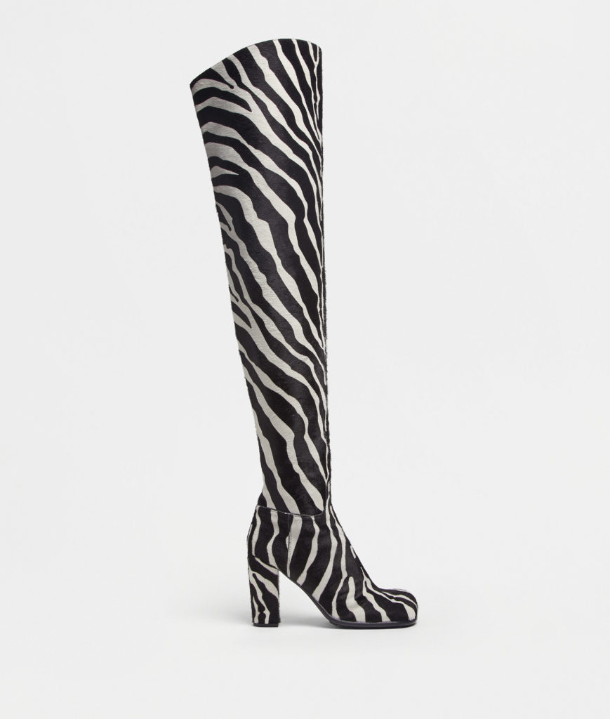 Bottega Veneta Storm Zebra Boots 