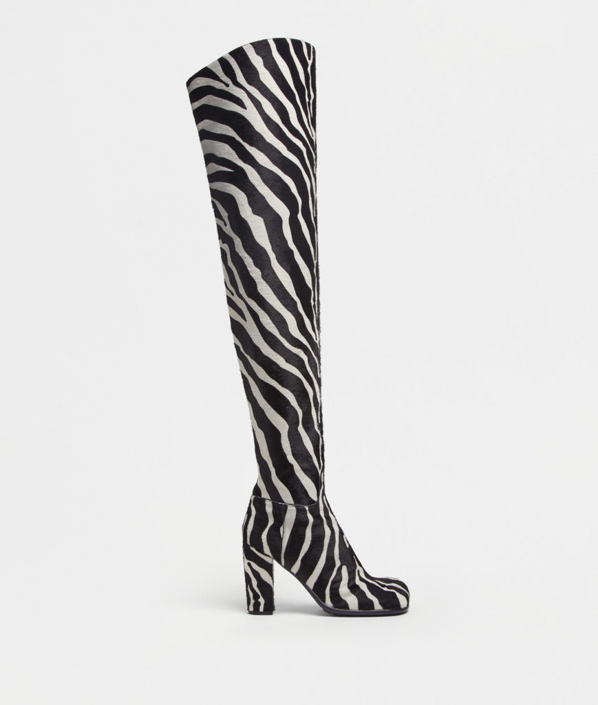 Bottega Veneta Storm Zebra Boots