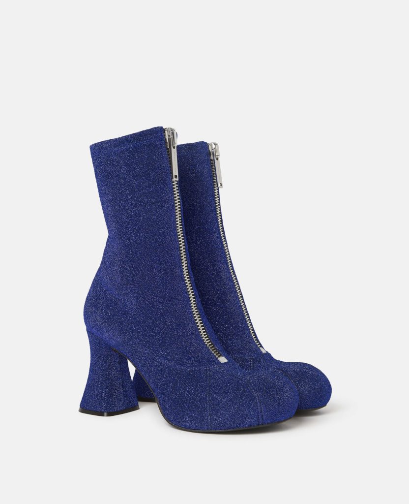 Stella McCartney duck city glitter ankle boots