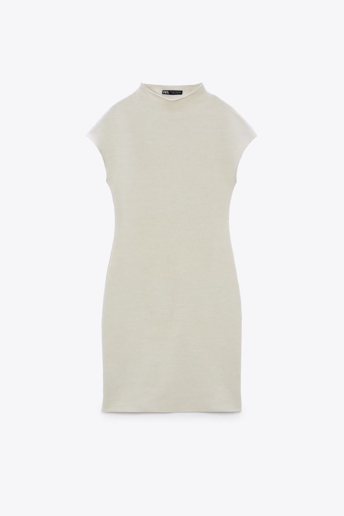 Zara Short Knit Stretch Dress 2